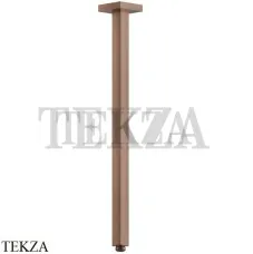 Newform Кронштейн для душа квадратный потолочный L=500 26520.59.067, PVD Br. Copper Bronze