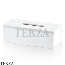 Decor Walther Stone White KB Настольный или настенный диспенсер для салфеток 0971954, белый матовый