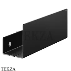 Keuco PLAN Universal Полочка для душа настенная 24952370000, черный матовый