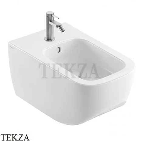 Hatria NEXT Биде подвесное, 1 отверстие под смеситель A0Y1F208, белый матовый