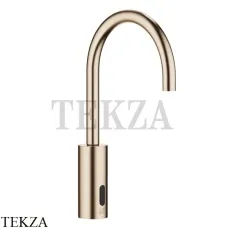 Dornbracht TARA Смеситель для умывальника электронный, от сети 44521660-46, Brushed Champagne (22kt Gold)