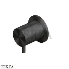 QuadroDesign Source Переключатель из стены на 2 потребителя, 13 44.00 ON, Black Gold