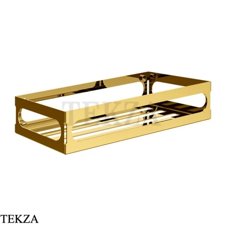 Gessi RILIEVO Полка-решетка в душевую зону 59549-246, Gold PVD