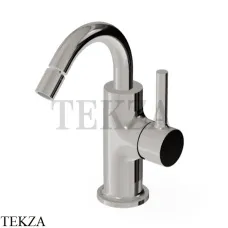 Zucchetti Pan Смеситель для биде, с донным клапаном ZP6348.C8, nickel глянец