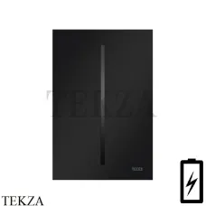 TECEfilo-Velvet Панель смыва писсуара, батарейка 7,2 В, Nero Ingo 9, 242024 Черный матовый