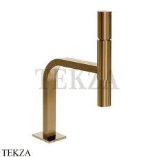 Gessi Incastri Смеситель для раковины, с донным клапаном 75251-726, Warm Bronze Br. PVD