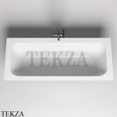 SALINI ORLANDA Axis KIT Ванна встраиваемая S-Stone, щелевой слив 103322M, белый матовый