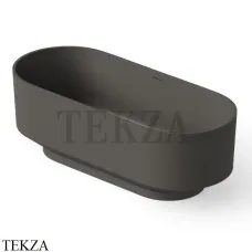 Dea Design Shadow Ванна отдельностоящая овальная 170x72 Solid Surface DD8675 1700 5, Graphite №5