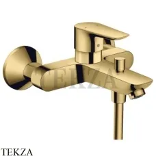Hansgrohe Talis E Смеситель для ванны с изливом 71740990, золото глянец