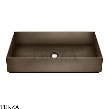 Gessi INGRANAGGIO TOTAL LOOK Умывальник на столешницу 54606-761, Coffee Bronze Brushed PVD