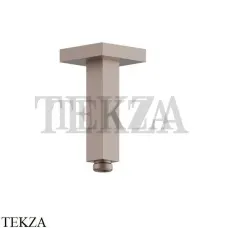 Newform Кронштейн для душа квадрат потолочный L=120 28152.M0.075, Copper Glossy