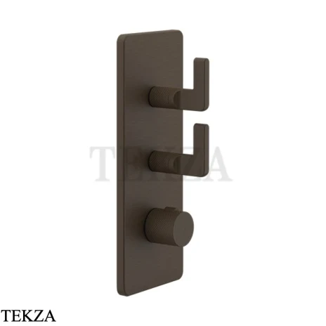 Gessi INCISO WELLNESS Термостат 2 выхода, внешняя часть 58204-845, Dark Bronze