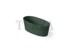Dea Design Ванна отдельностоящая 160x75 см DD8617 1600 11 ,  Dark Green №11