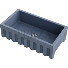 Omoikiri Mikura 91 Кухонная мойка Natceramic прямоугольная 4997089 smoky blue