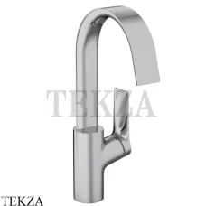 Hansgrohe Vivenis Смеситель для раковины, ручка сбоку, с донным клапаном 75030000, хром глянец