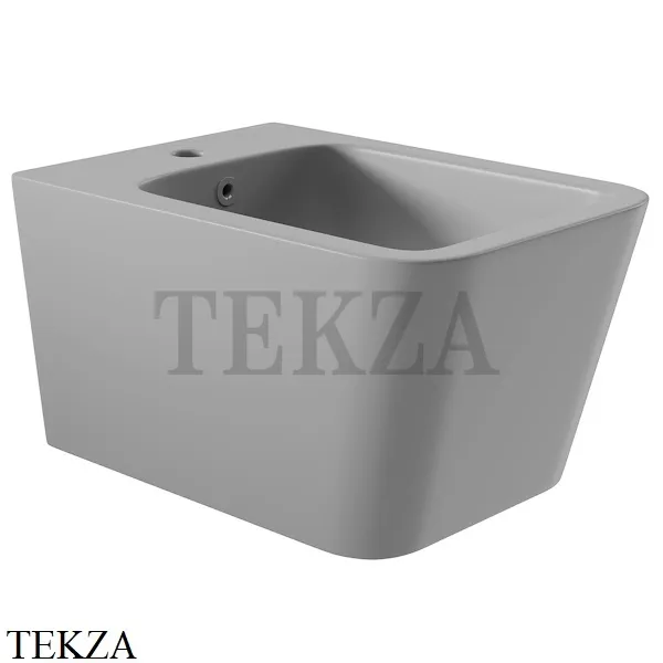 Aqueduto MACIO Биде подвесное, 1 отверстие под смеситель MAC0330 Серый матовый