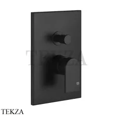 Gessi Emporio Via Manzoni Смеситель для душа с переключателем, внешняя часть 44634-299, Black XL Gessi Emporio Via Manzoni Смеситель для душа с переключателем, внешняя часть 44634-299, Black XL