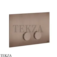 Gessi INGRANAGGIO Клавиша смыва для инсталляции Geberit Sigma 8 и Sigma 12, 54635-708, Copper Brushed Gessi INGRANAGGIO Клавиша смыва для инсталляции Geberit Sigma 8 и Sigma 12, 54635-708, Copper Brushed