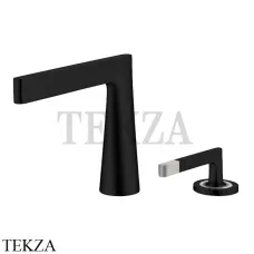 Boheme Duo Смеситель для раковины однорычажный, без гарнитура 161-B, Черный матовый