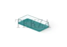 Dea Design Раковина настольная DD9010 800 R8 ,  Lake Water Blue R8