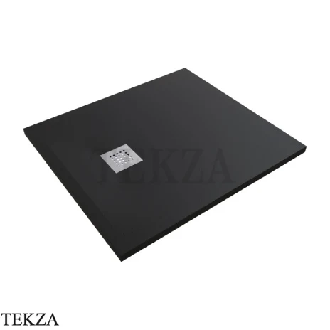 Flaminia CM3 поддон душевой керамический 80×90×3 см, чёрный Nero матовый