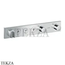 Axor ShowerSelect Термостат для 3 потребителей, внешняя часть 18356000, хром глянец Axor ShowerSelect Термостат для 3 потребителей, внешняя часть 18356000, хром глянец