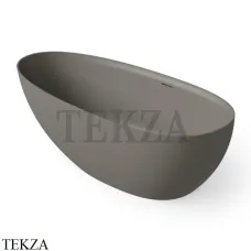 Dea Design Edge Ванна отдельностоящая овоидная 130x76 Solid Surface DD8908 1300 3, Grey №3
