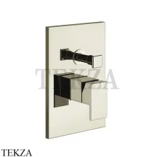Gessi Rettangolo shower Смеситель для душа 2 потока, внешняя часть 44604-720, Nickel PVD Gessi Rettangolo shower Смеситель для душа 2 потока, внешняя часть 44604-720, Nickel PVD
