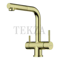 Omoikiri Takamatsu-S Смеситель для кухни 4994476 светлое золото