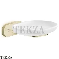 Newform O’RAMA Мыльница подвесная с держателем, керамика 67200.M0.071, Gold satin Newform O’RAMA Мыльница подвесная с держателем, керамика 67200.M0.071, Gold satin