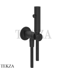 Gessi INCISO SHOWER Гигиенический душ с держателем и выводом для шланга 58153-299, Black XL