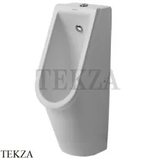 Duravit Starck 3 Писсуар, подача воды сверху 0826250000, белый глянец