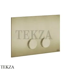 Gessi ANELLO Клавиша смыва для инсталляции Geberit Sigma 8 и Sigma 12 54623-727, Brushed Brass