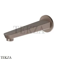 Newform O’RAMA Излив для ванны 230, настенный монтаж 68488.M0.075, Copper Glossy