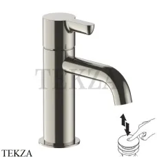 Fantini Icona Classic Смеситель для раковины, с донным клапаном 5395R404F, Nickel PVD