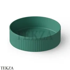 Dea Design Washbasins Раковина настольная D40 Solid Surface DD9802 400 10, Green №10