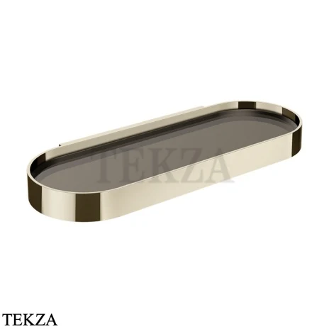 Gessi Pelle Tresse Полочка настенная в душевую, 56861-720, Nickel PVD