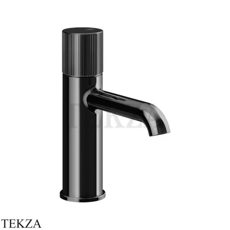 Gessi Habito RIGATO Смеситель для раковины, без донного клапана 70502-706, Black Metal PVD