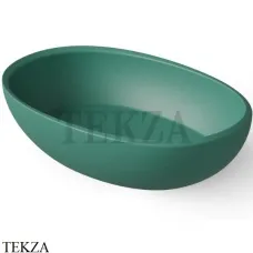 Dea Design Washbasins Раковина настольная овальная Solid Surface DD9077 600 10, Green №10