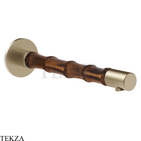 Gessi Jacqueline Излив для ванны настенный монтаж 77041-149, нерж. сталь Brush / никель Brushed