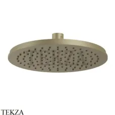 Fantini Icona Classic Верхний душ круглый 20 см анти кальций 86P68113, Matt British Gold PVD