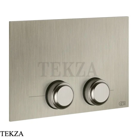 Gessi VENTI20 Клавиша смыва для инсталляции Tece 54657-149, Finox Brushed Nickel