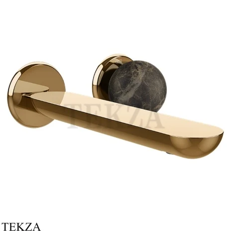 Gessi Perle Смеситель для раковины, внешняя часть 74188-735, бронза глянец