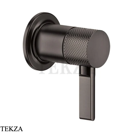 Gessi INCISO Рычаг управления настенный, внешняя часть 58109-707, Black Metal Brushed