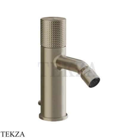 Gessi Habito CESELLO Смеситель для биде, с донным клапаном 70407-149, Finox Brushed Nickel