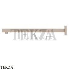 Newform Кронштейн для душа квадратный настенный L=420 26585.M0.072, Copper Satin