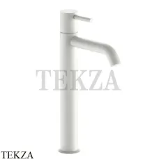 Fantini Nostromo Смеситель для раковины высокий, без гарнитура 5029E806WF, белый матовый