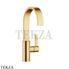 Dornbracht MEM BAR TAP Смеситель для кухни однорычажный 33805682-28, латунь сатин Brushed (23kt Gold)