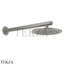 Gessi Goccia Душевая лейка 21,6 с настенным креплением 33755-147, Chrome Brushed
