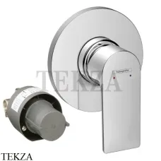 Hansgrohe Rebris E Смеситель для душа с встраиваемой частью 72658000, хром глянец Hansgrohe Rebris E Смеситель для душа с встраиваемой частью 72658000, хром глянец